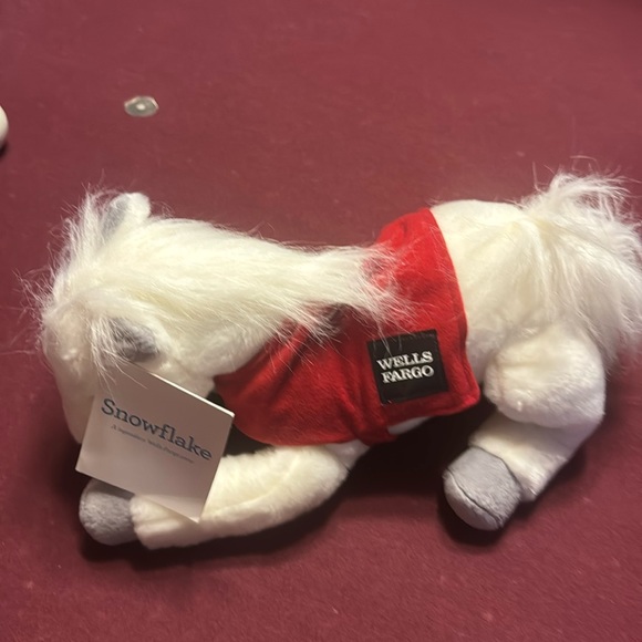 Other - Wells Fargo “Snowflake “stuffed pony